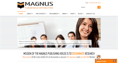 Desktop Screenshot of magnuspublishing.com